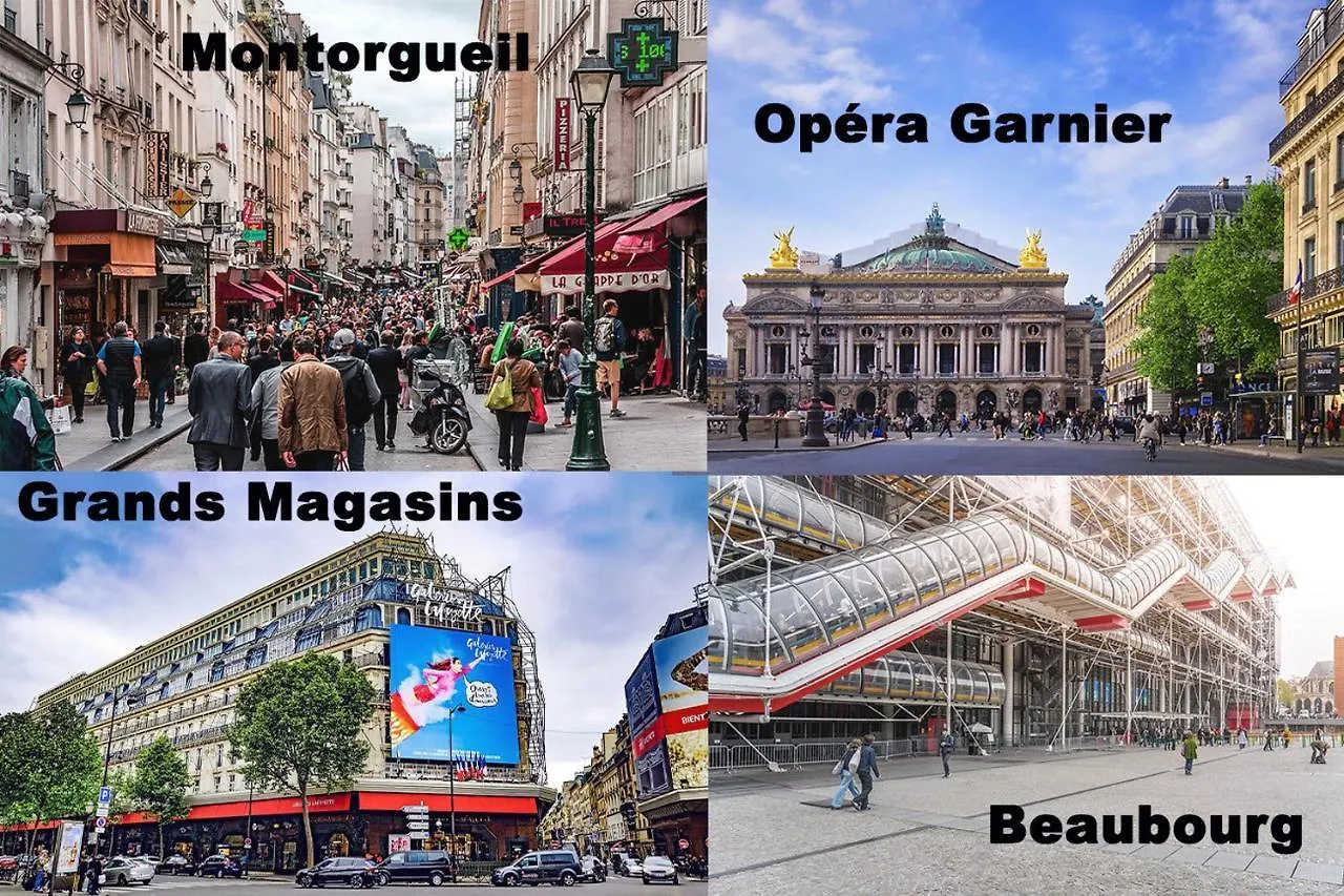 Urban Flat 73 - Luxury Parisian Flat Near Les Halles Rivoli דירה